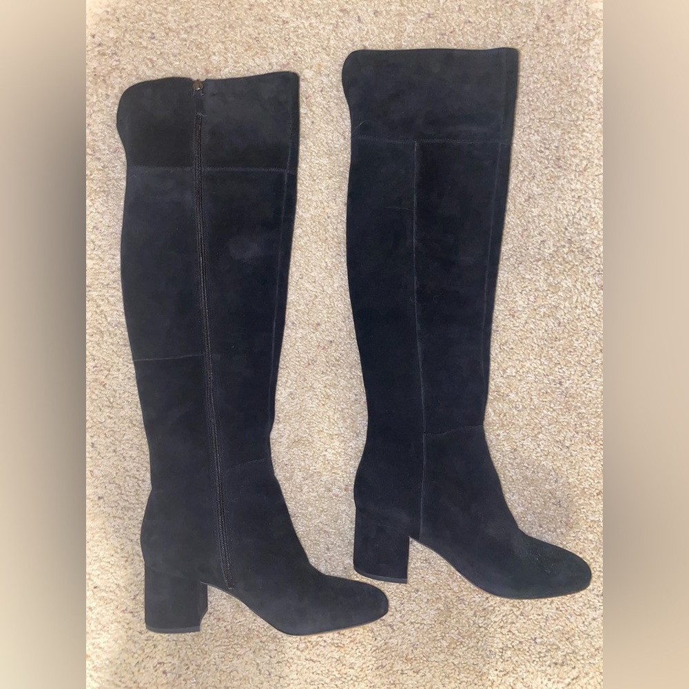 Franco Sarto Over the Knee Suede Boots, size 8.5